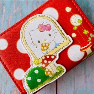Sanrio Hello Kitty and Friends Mushroom Window Wallet